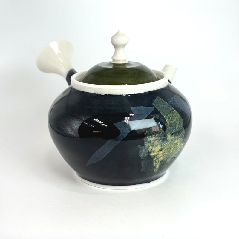 一ツ松綾乃 Ayano Hitotsumatsu 和紙染め 急須 ST0942 | TOKO