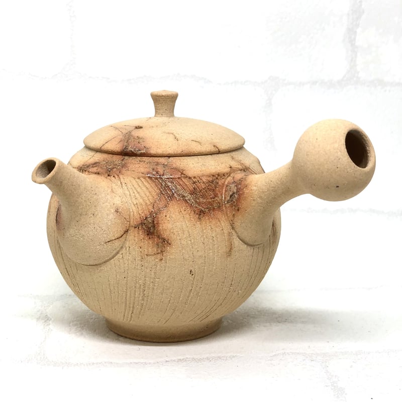 焼き締め煎茶急須 焼締め急須(萬古焼) – 一保堂茶舗