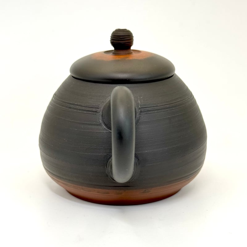 村越風月 Fugetsu Murakoshi 窯変茶銚【日本煎茶工芸展入選作 村越風月 Fugetsu Murakoshi 窯変茶銚【日本煎茶工芸展入選作