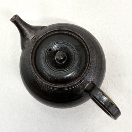 北條 Hokujo 黒窯変 茶注　ST0587
