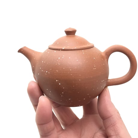 北條 Hokujo 本朱泥 南蛮 後手茶注　ST0419