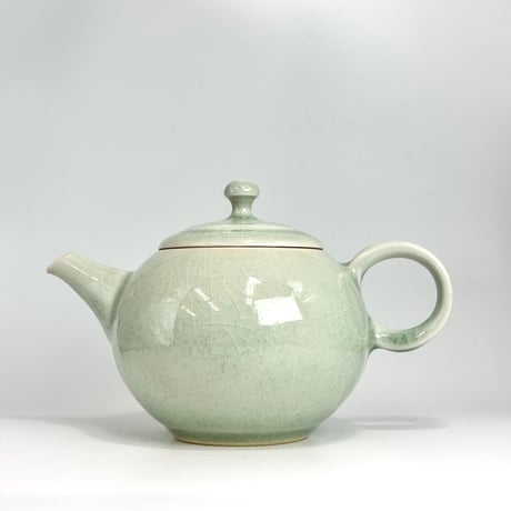 千葉光広 Mitsuhiro Chiba 灰釉 後手急須 小　ST0920