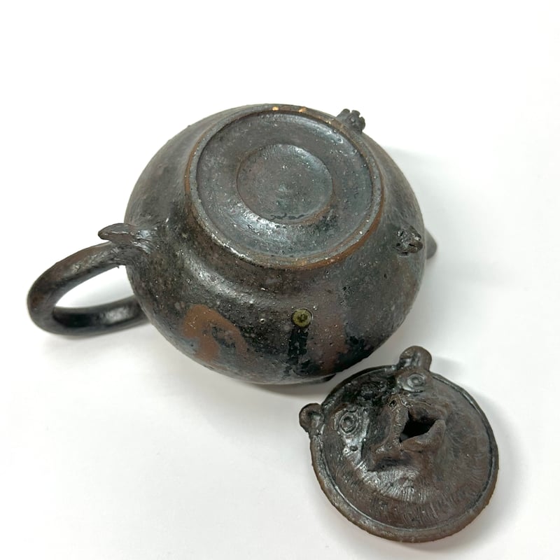 外池素之 Motoyuki Tonoike たぬき急須 ST0697 | TOKONAME