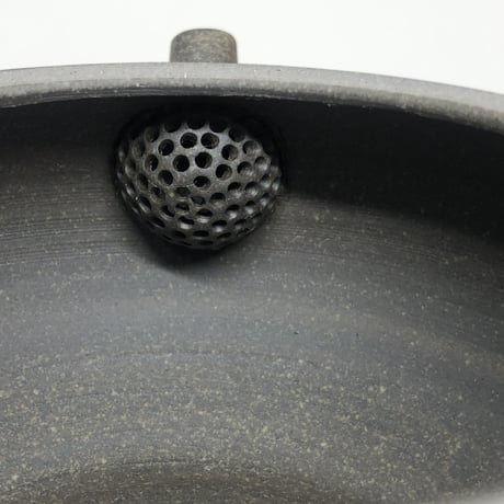水野博司 Hiroshi Mizuno 焼き締め 小平丸急須　ST0145