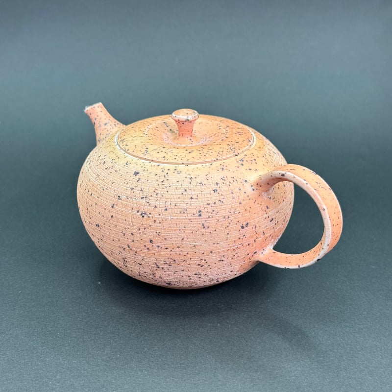 藤田德太 Tokuta Fujita 緋色 後手急須 ST1043 | TOKONAME IS