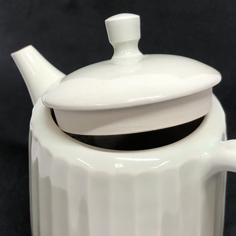 千葉光広 Mitsuhiro Chiba 透明釉 印籠蓋 しのぎ 後手急須　ST0186