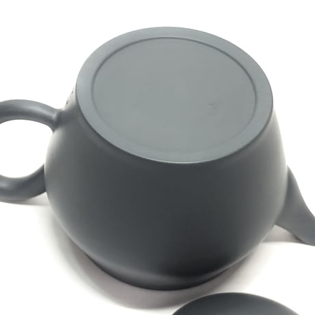 伊藤雅風 Gafu Ito 黒マット 印籠蓋 後手急須　ST0164