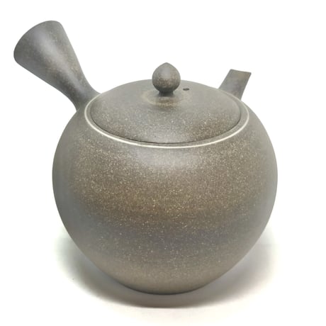 水野博司 Hiroshi Mizuno 焼き締め 象嵌 丸型 急須　ST0227