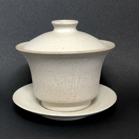 甚秋  伊藤成二  Jinshu  Seiji Ito  白 蓋碗  L　ST0447