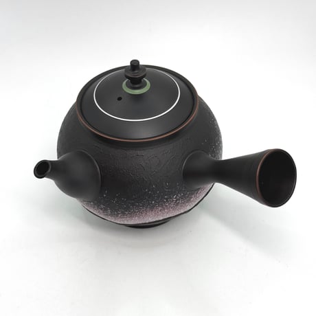 鯉江廣 Hiroshi Koie  あけぼの彩 波紋 茶注 木箱入　ST1012