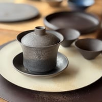 村田益規 Yoshiki Murata 窯変タタキ 蓋碗　ST0914