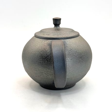 千葉光広 Mitsuhiro Chiba 鉄化粧 焼締 後手急須　ST1108