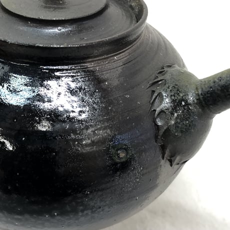 山田想  So Yamada  薪窯 後手急須  木箱入　ST0535