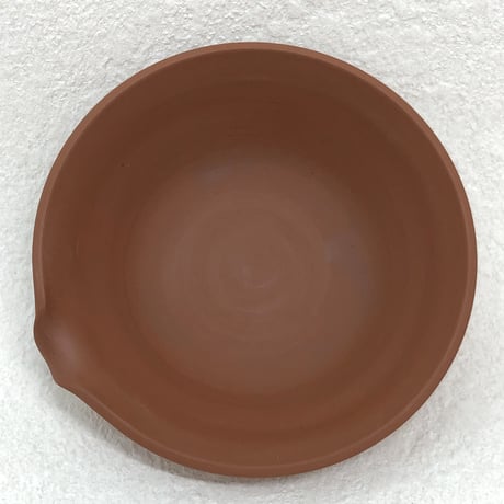 伊藤雅風 Gafu Ito 朱泥 飛び鉋 絞り出し  　ST0456