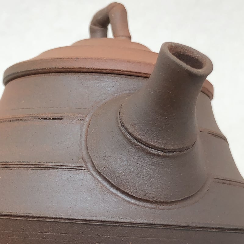 藤田德太 Tokuta Fujita バンブー 窯変 後手急須 ST0514 | TOKON