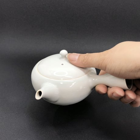 千葉光広 Mitsuhiro Chiba 透明釉  平丸急須　ST0550