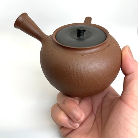 水野陽景 Yokei Mizuno  烏泥南蛮蓋黒茶注（カメ型） ST0761