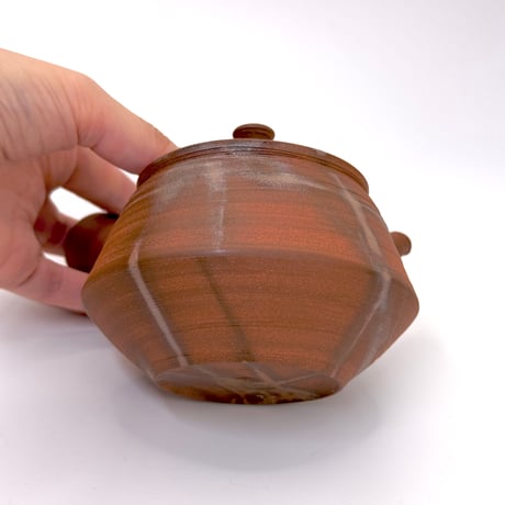 鯉江廣 Hiroshi Koie  錦だすき 茶注 木箱入　ST0739
