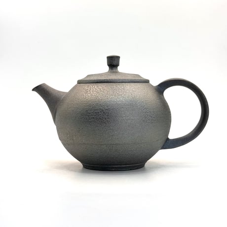 千葉光広 Mitsuhiro Chiba 鉄化粧 焼締 後手急須　ST1108