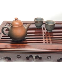 村田益規Yoshiki Murata  窯変 タタキ 印籠蓋 後手急須　ST0099