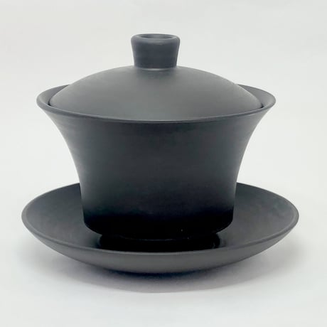 村田益規 Yoshiki Murata 黒  蓋碗 皿付　ST0209