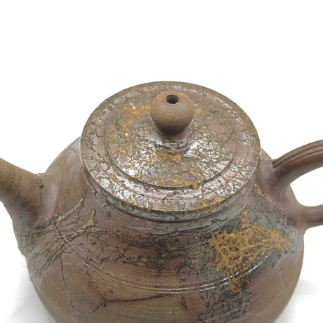 村越風月 Fugetsu Murakoshi 藻掛け茶銚 木箱入　ST0855