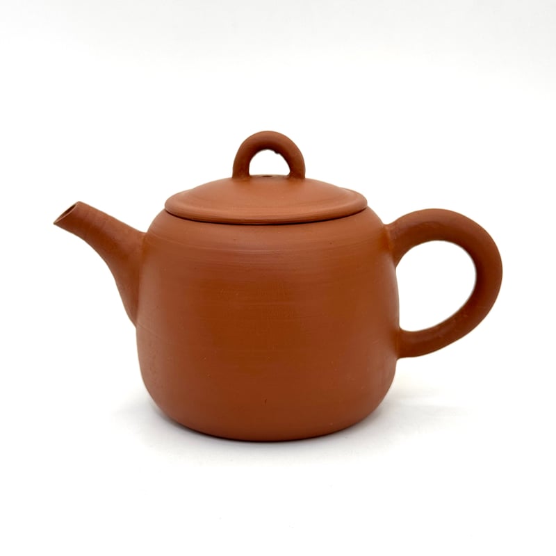 山田陶山 Tozan Yamada 本朱泥 面取り 急須 ST0953 | TOKONAME