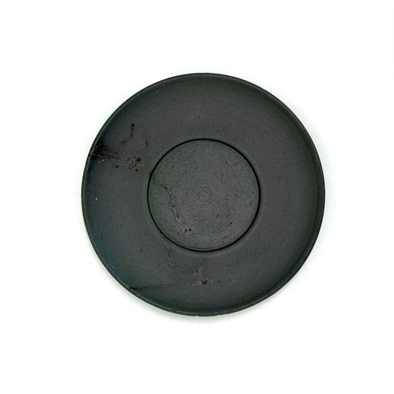 甚秋 伊藤成二 Jinshu Seiji Ito 紺 藻掛け 蓋碗 M ST0879