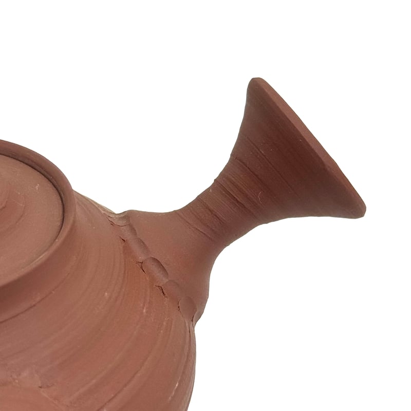 中川貴了 Takanori Nakagawa 本朱泥 急須 ST0887 | TOKONAME