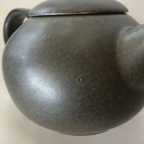 千葉光広 Mitsuhiro Chiba 黒 印籠蓋 後手急須　ST0027