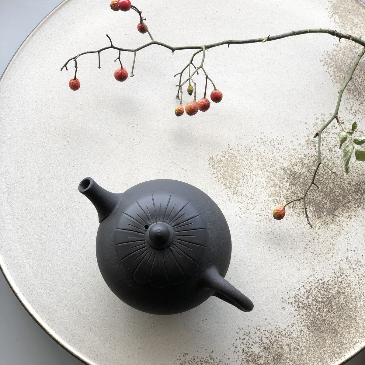 クメール　黒釉　広口壺　スンコロク 八木橋昇 黒釉 すり鉢 5寸 - copse | good home good taste