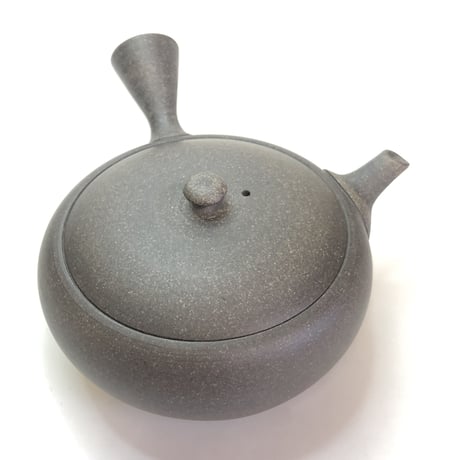 水野博司 Hiroshi Mizuno 焼き締め 大平丸急須　ST0144