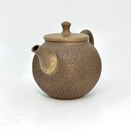 甚秋  伊藤成二  Jinshu  Seiji Ito  嵐絞り後手茶壺 　ST1085