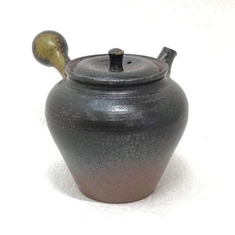 北條 Hokujo 黒窯変 茶注　ST0571