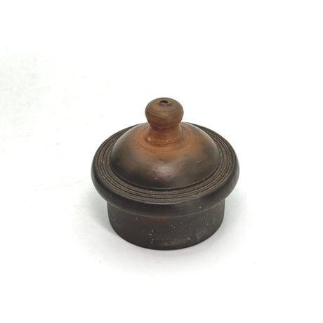村越風月 Fugetsu Murakoshi 梨皮窯変 茶銚 木箱入　ST1135