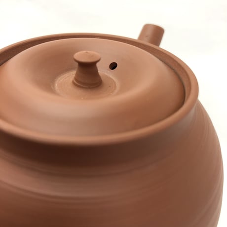 伊藤雅風 Gafu Ito 朱泥急須　ST0263