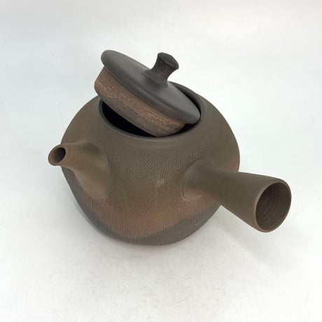 甚秋  伊藤成二  Jinshu  Seiji Ito  嵐絞り茶壺　ST1089