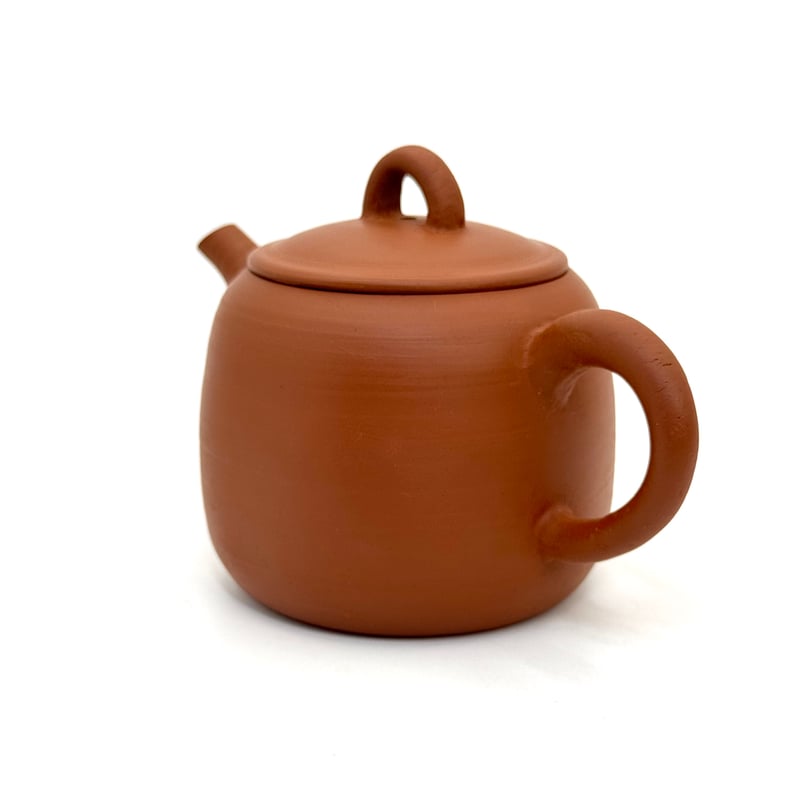 山田陶山 Tozan Yamada 本朱泥 面取り 急須 ST0953 | TOKONAME
