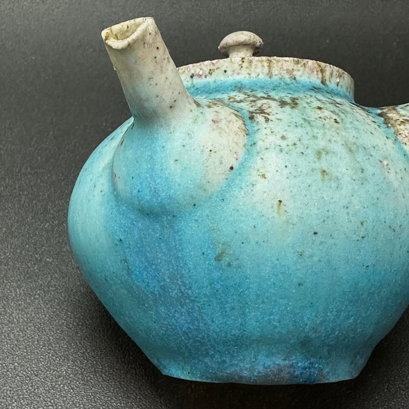 山田想 So Yamada 青 急須 木箱入 ST0667 | TOKONAME ISO