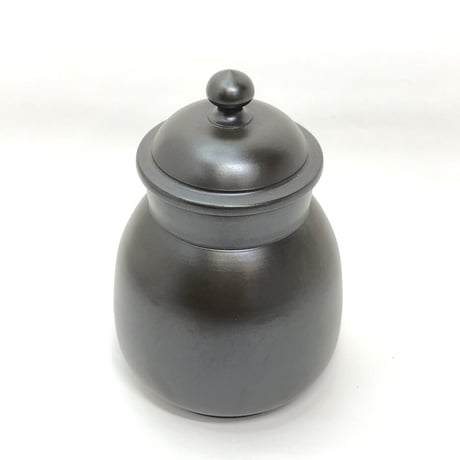 伊藤雅風 Gafu Ito 黒泥 茶心壷 　ST0339