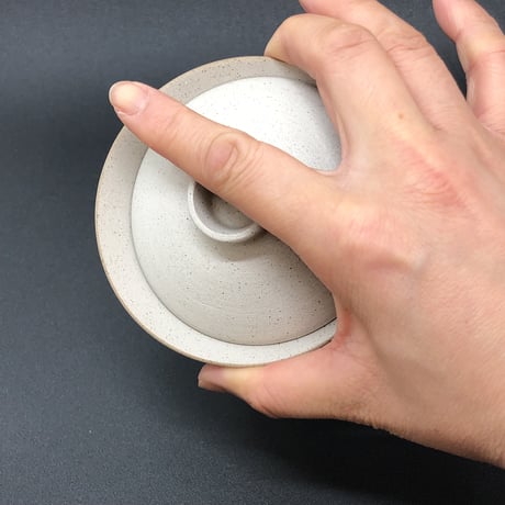 甚秋  伊藤成二  Jinshu  Seiji Ito  白 蓋碗  L　ST0447