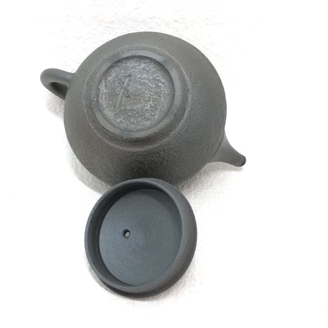 千葉光広 Mitsuhiro Chiba 鉄化粧 駒型 印籠蓋 後手急須　ST0511