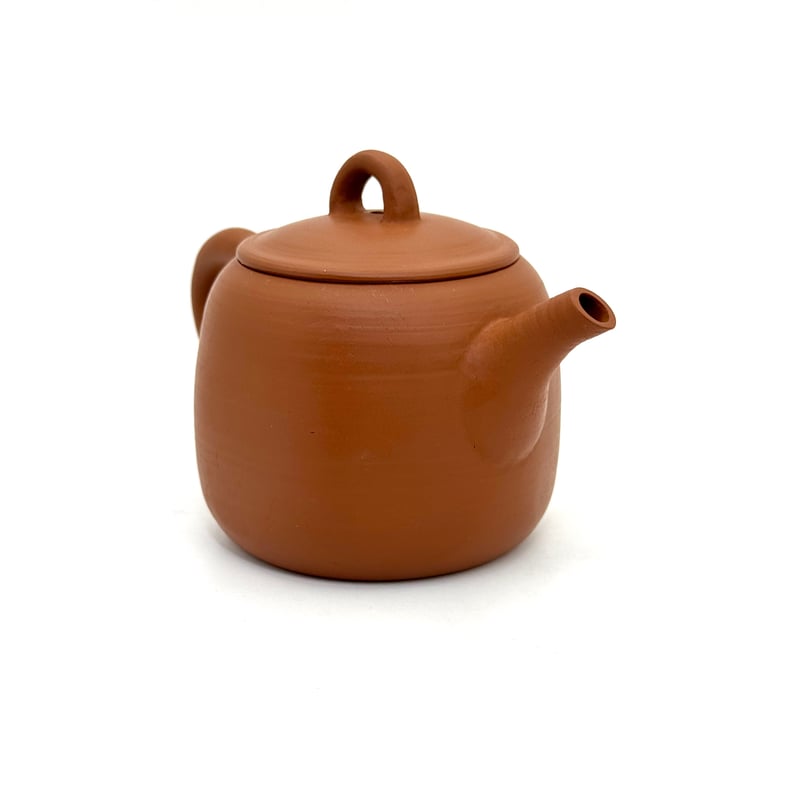 山田陶山 Tozan Yamada 本朱泥 面取り 急須 ST0953 | TOKONAME