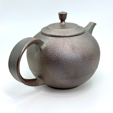 千葉光広 Mitsuhiro Chiba 窯変鉄化粧 後手急須　ST0877