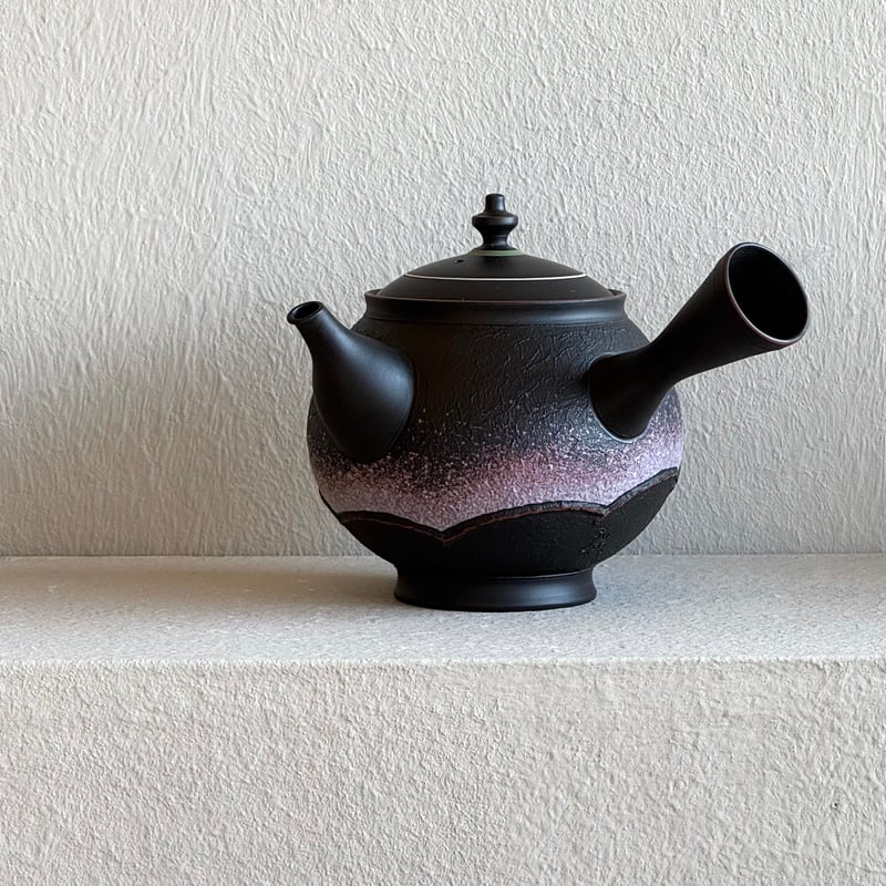 ★火鉢★　鯉の彫り物　★鯉　★こい　★アンティーク 　★インテリア 鯉江廣 Hiroshi Koie あけぼの彩 波紋 茶注 木箱入 ST1012 | TOKO