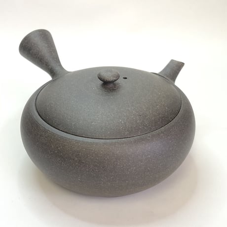 水野博司 Hiroshi Mizuno 焼き締め 大平丸急須　ST0144