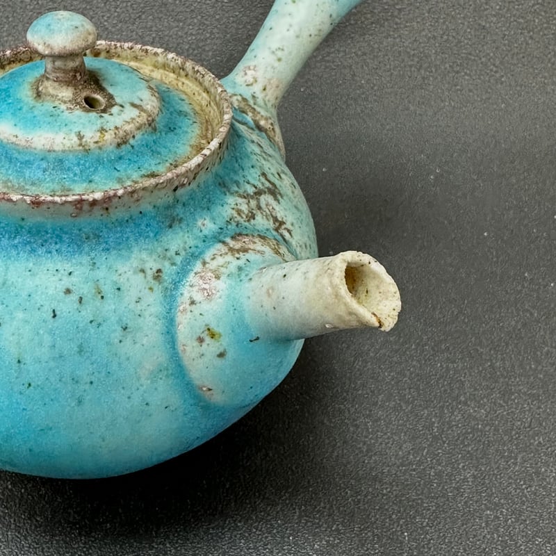 山田想 So Yamada 青 急須 木箱入 ST0667 | TOKONAME ISO