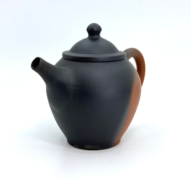 中国清時代　大振朱泥急須　幅約約18㎝　東Y7-1006☆2Fトトサ 中国清時代 大振朱泥急須 幅約約18㎝ 東Y7-1006