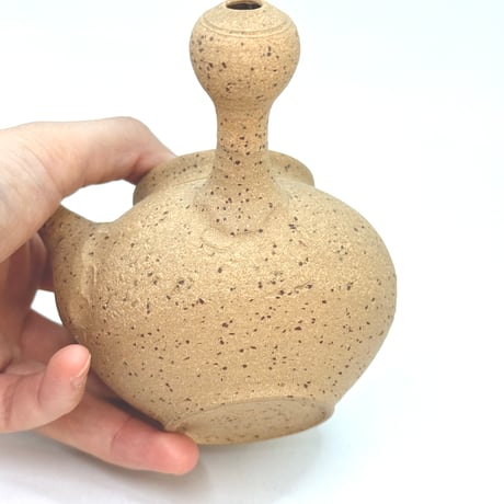 北條 Hokujo 白泥南蛮 茶注 木箱付　ST0943