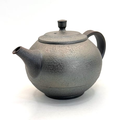 千葉光広 Mitsuhiro Chiba 鉄化粧 焼締 後手急須　ST1108